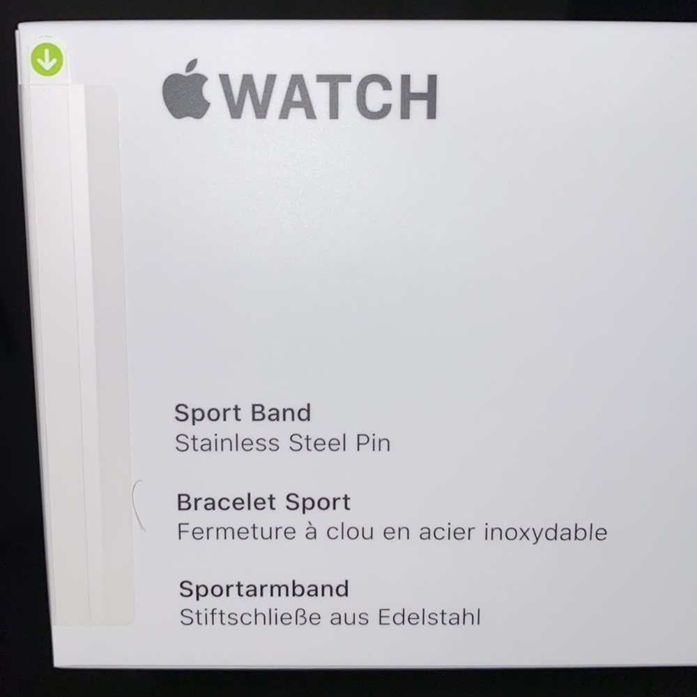 41MM authentic Apple Watch Sport Band - Starlight - Picture 2 of 5